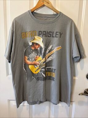 Brad Paisley Grey Graphic 2013 Tour Tee